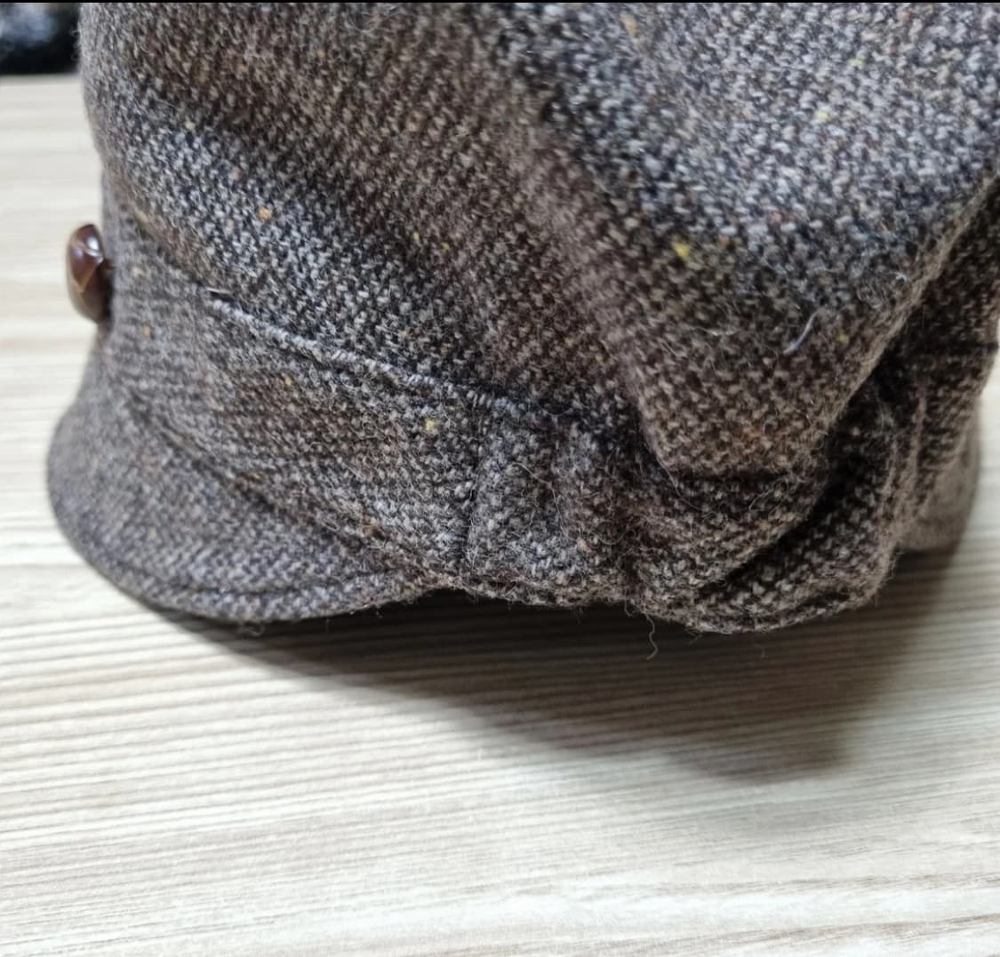 무지 헤링본 캡 모자 58cm 상품이미지3