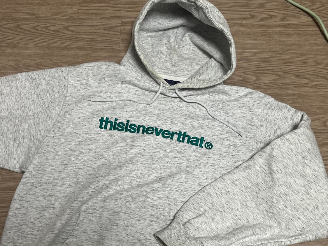 디스이즈네버댓 기모 후드티 상품이미지2