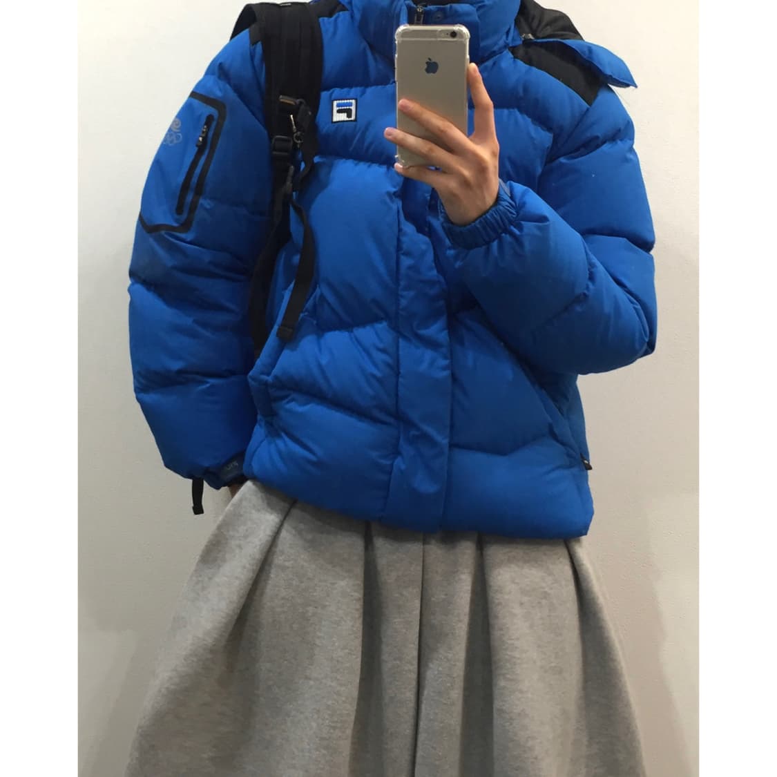 Fila 휠라 올드스쿨 올림픽 국대 패딩 상품이미지1