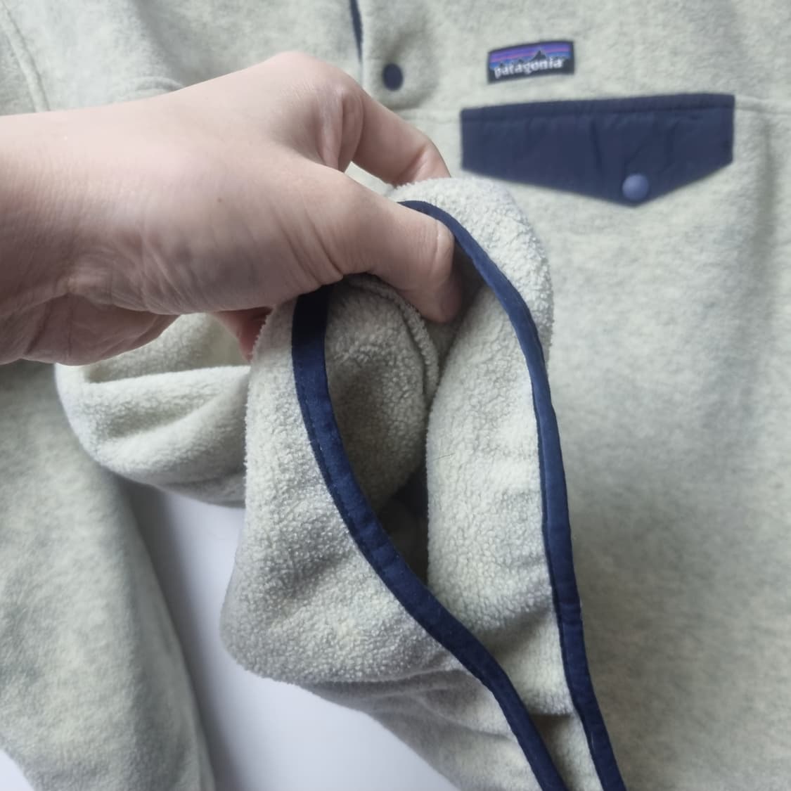 파타고니아 신칠라 오트밀 헤비웨이트 m 상품이미지4