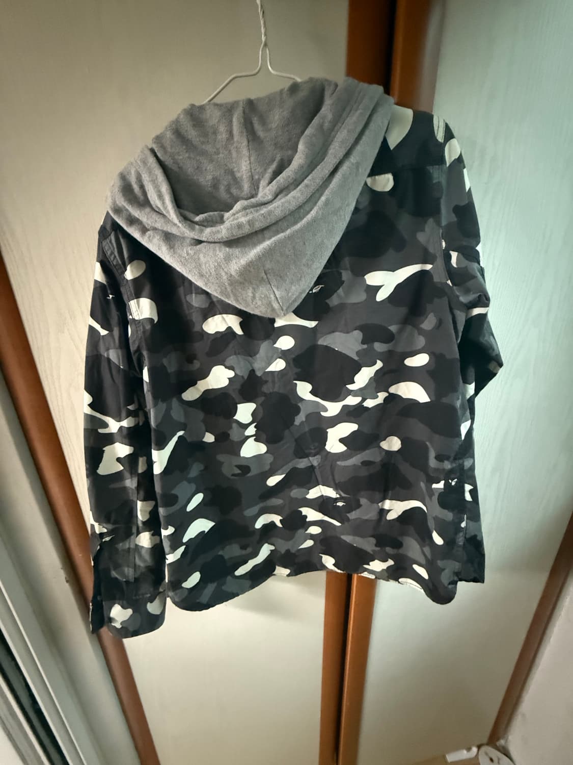 베이프 시티 카모 후드 셔츠 상품이미지2