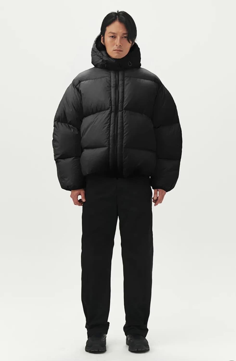 ÈÈ Down PARKA BLACK SIZE: M 상품이미지2