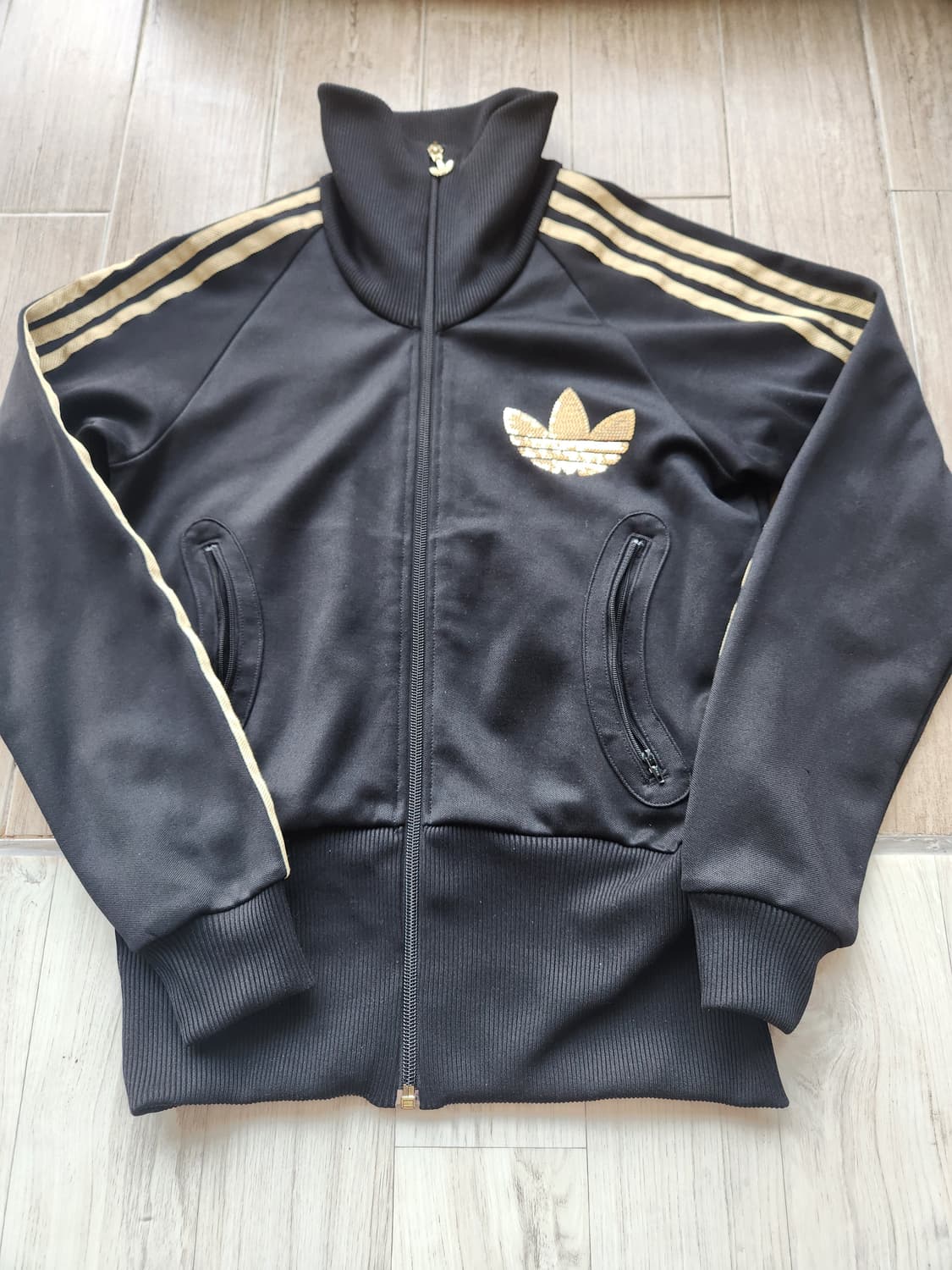 아디다스 여성 크롭 져지 스팽글 파이어버드 90 상품이미지1