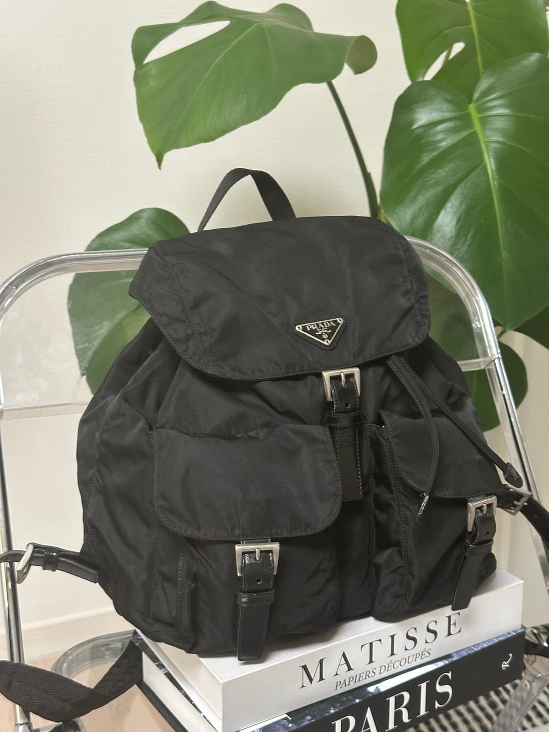 프라다 투포켓 포코노 나일론 백팩 미디엄 상품이미지1