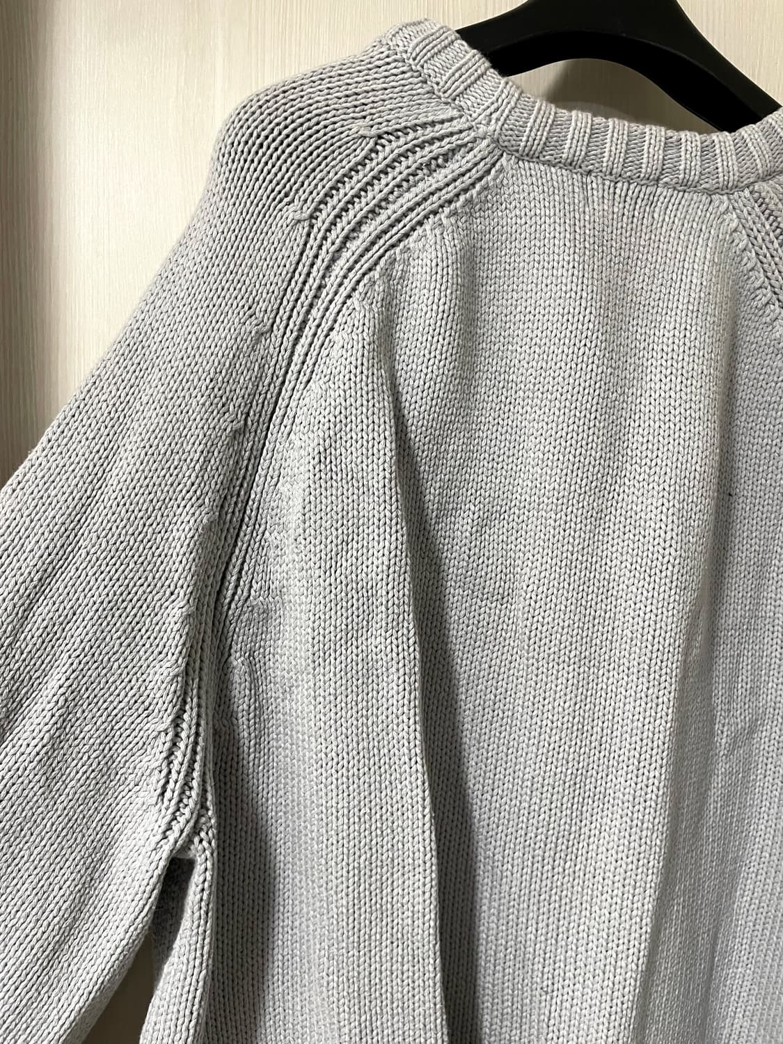 H&M/ 케이블 니트 슬리브/ XL 상품이미지6