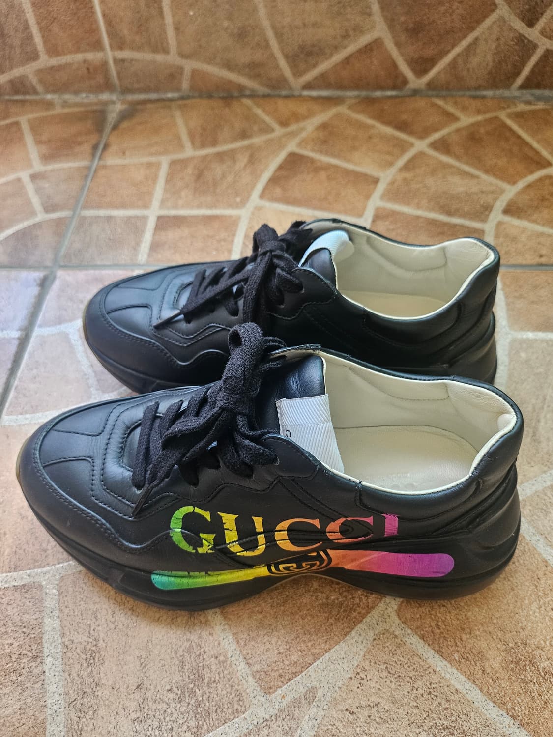 구찌 레인보우 여성 스니커즈 36.5사이즈 상품이미지2