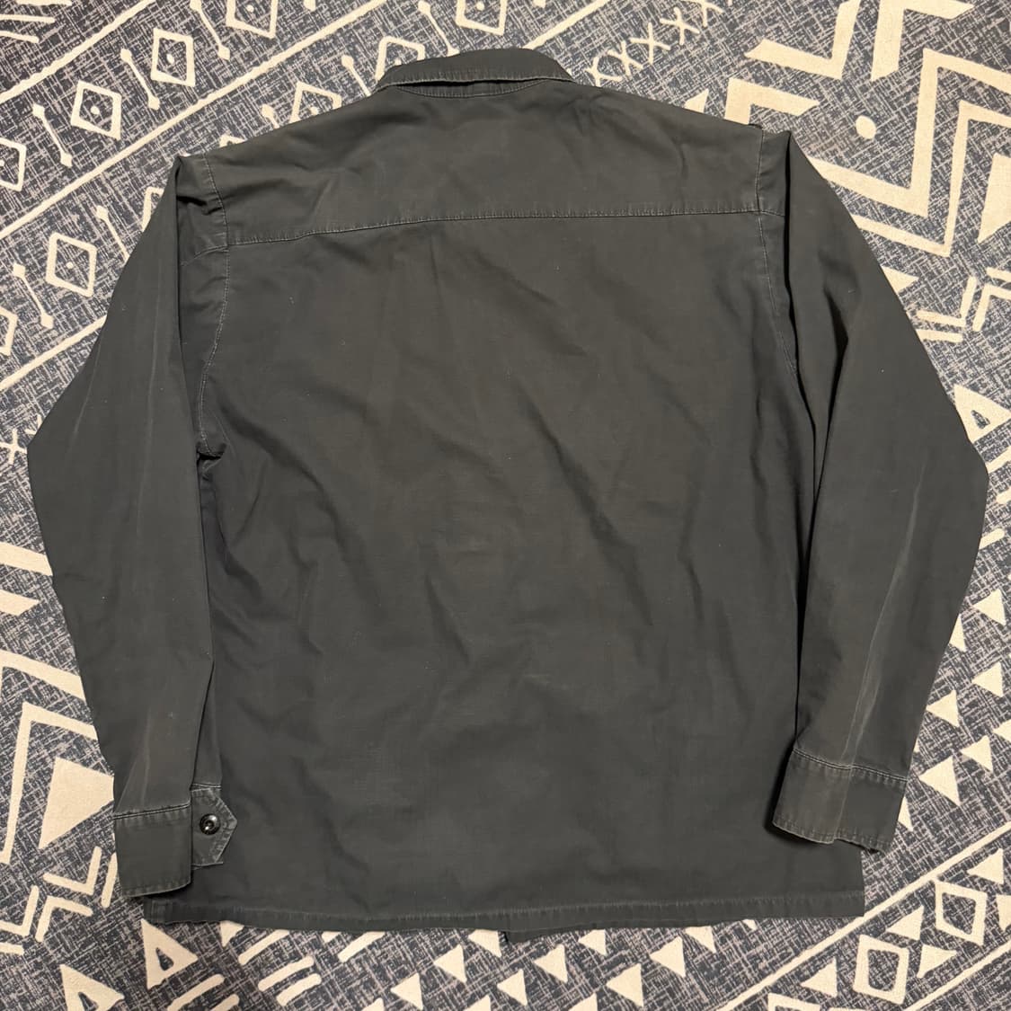 16AW 더블탭스 정글 셔츠 블랙 상품이미지5