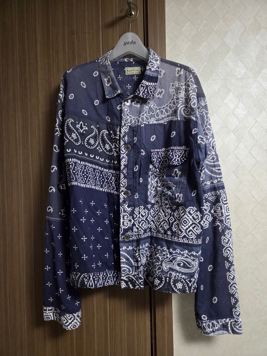 최종)캐피탈 반다나 패턴 셔츠 5 상품이미지1