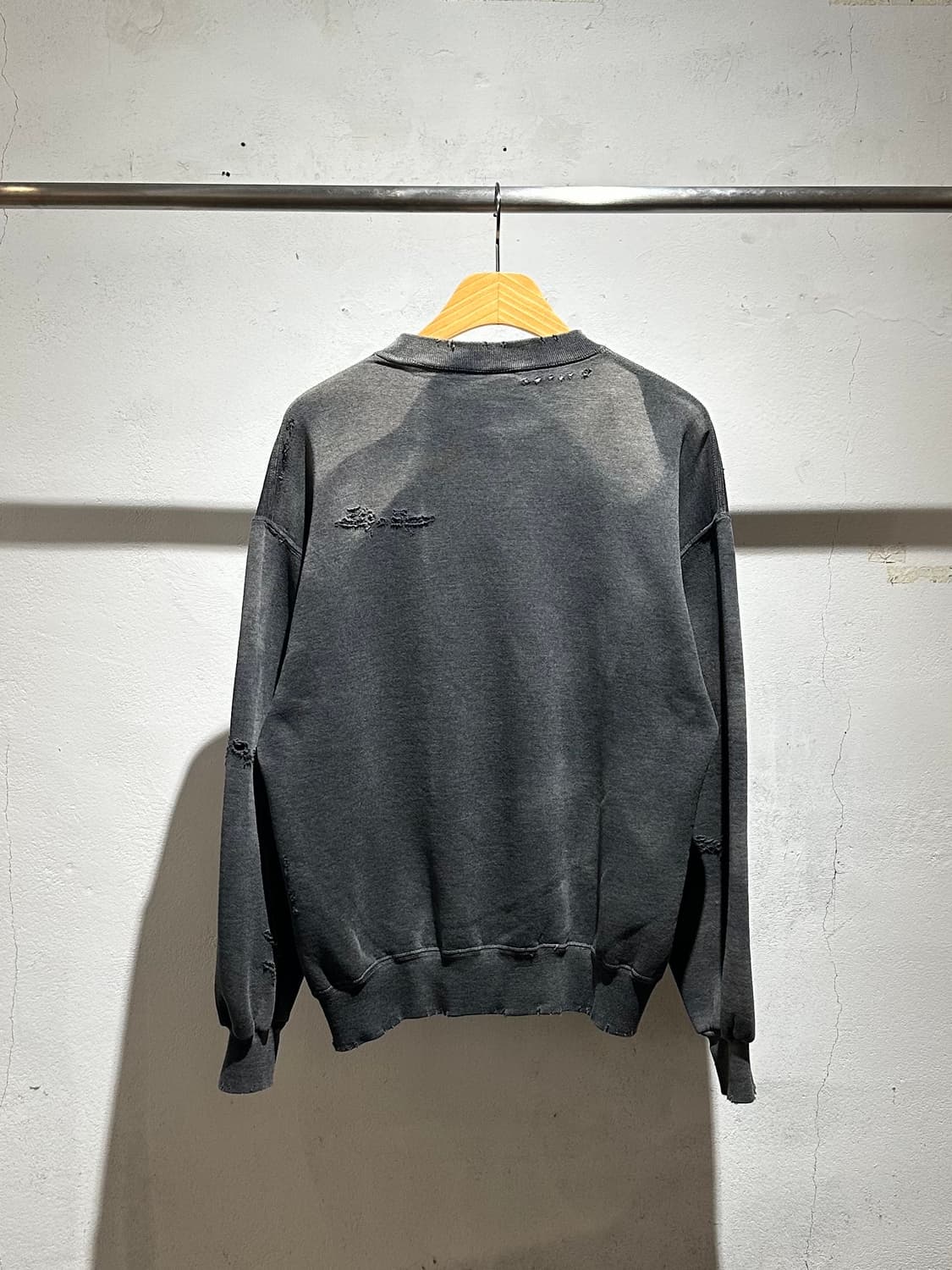 90‘s Russell Clemson Damage Fading Sweat 상품이미지5