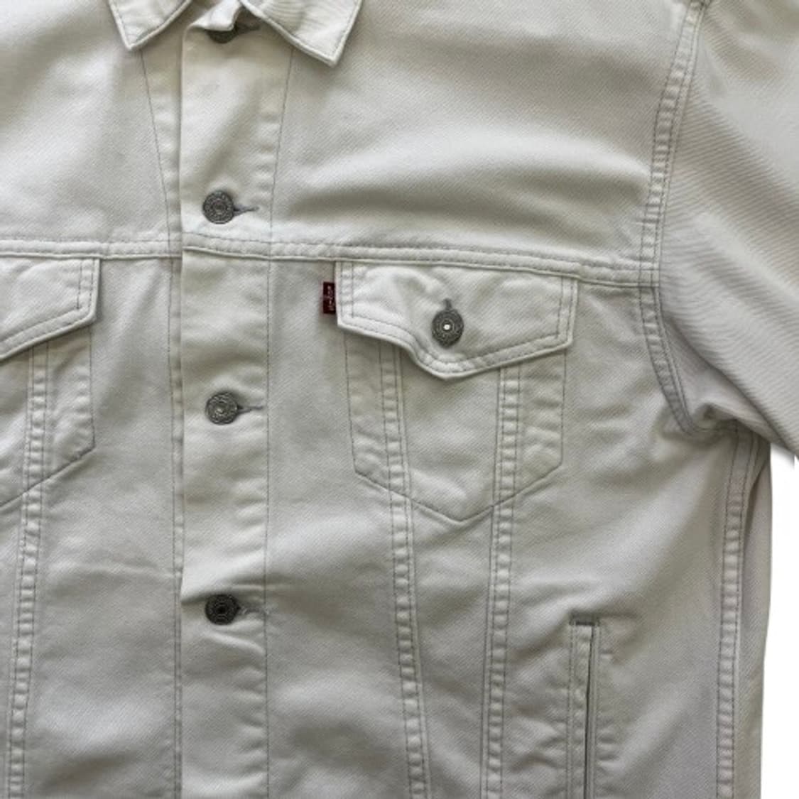 리바이스 화이트 데님 재킷 상품이미지4