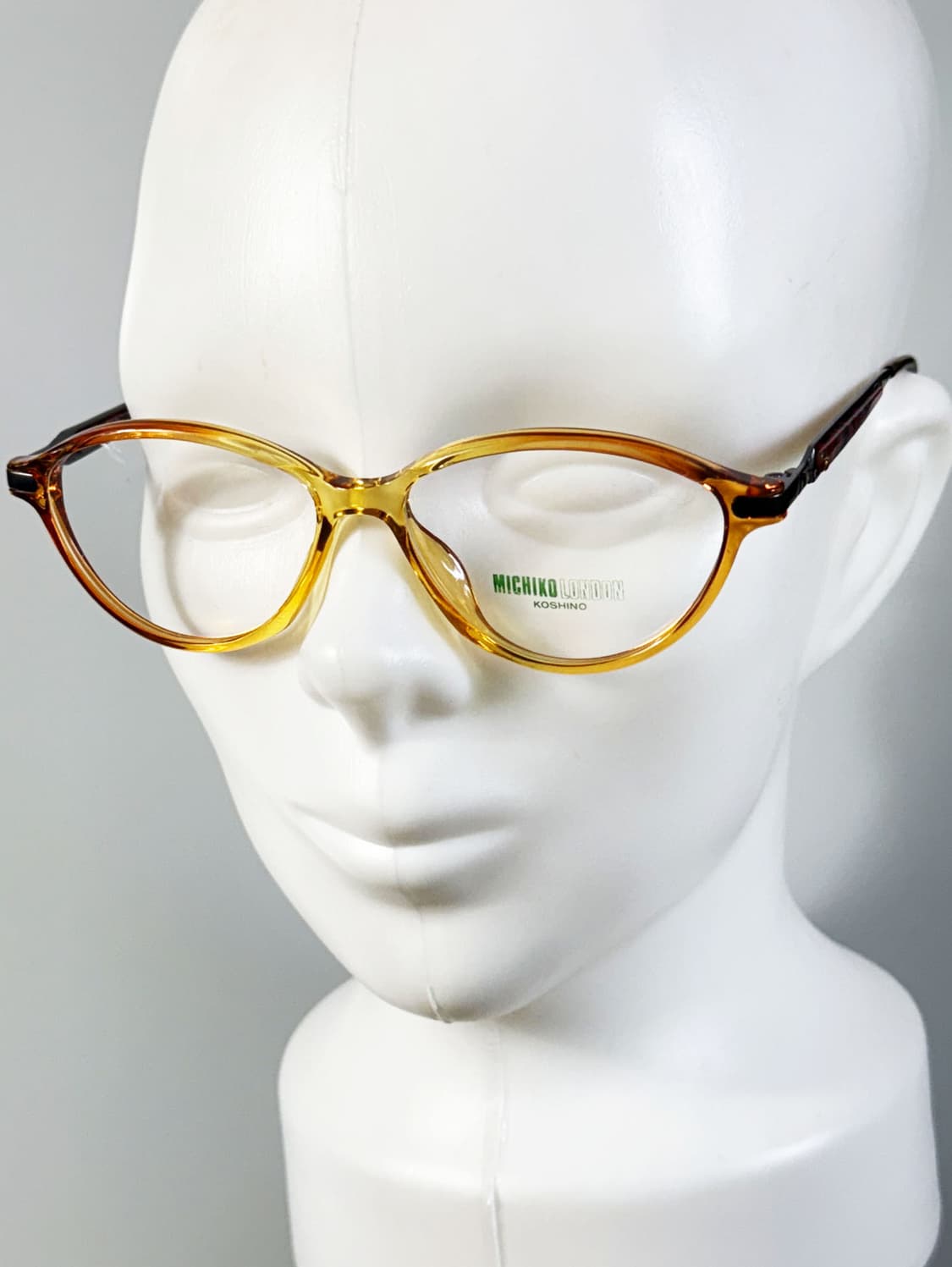 90s 미치코 코시노 런던 그라디언트 뿔테 빈티지 안경 상품이미지8