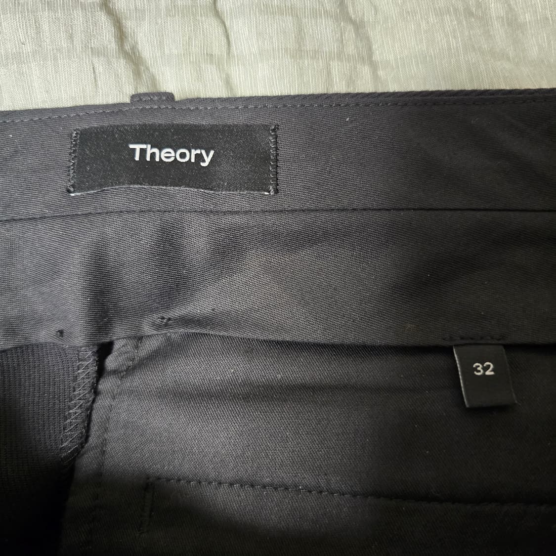 띠어리(Theory) 제인 T 네오테릭 트윌 팬츠  / 블랙 / 32 상품이미지3