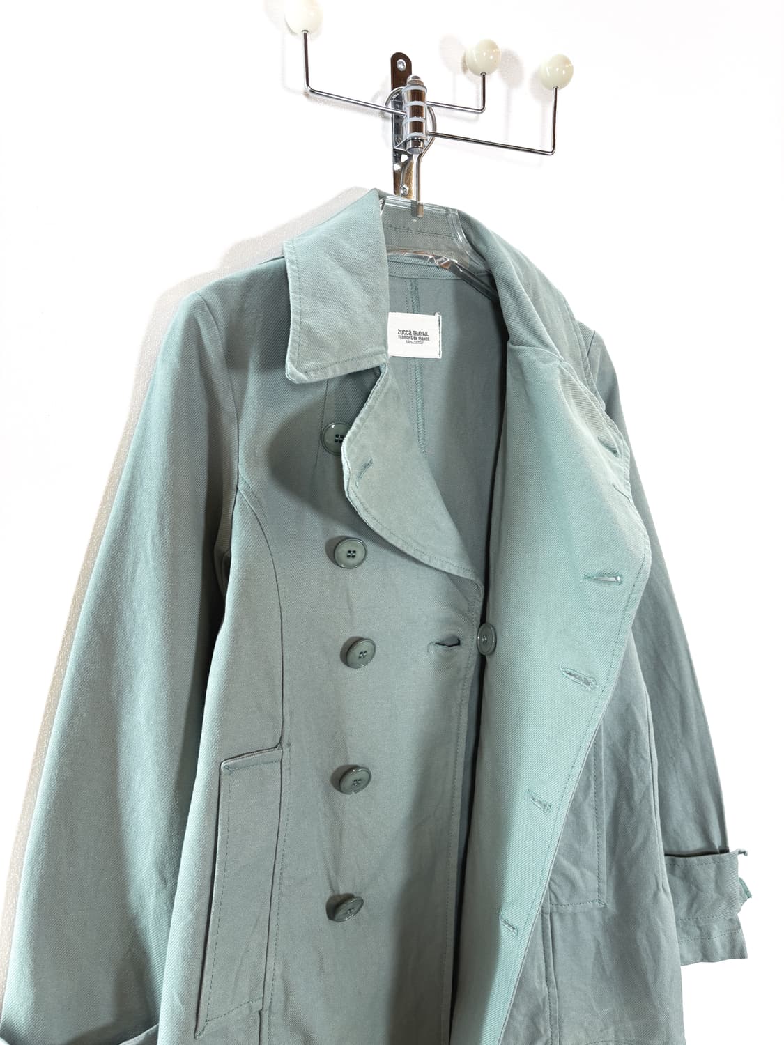 주카 코튼 더블 프렌치 자켓 상품이미지6