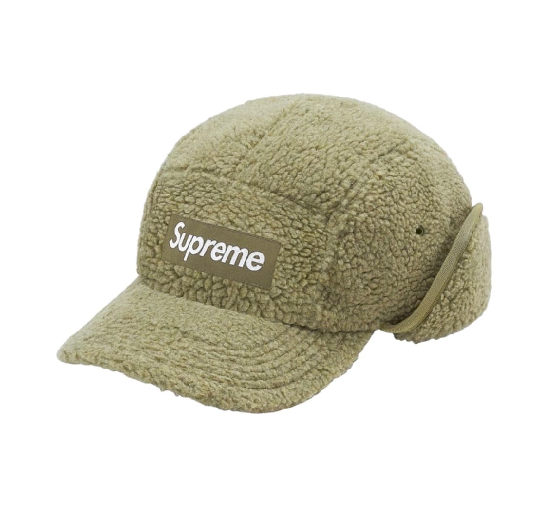 슈프림 딥 파일 이어플랩 캠프캡 올리브컬러 상품이미지9