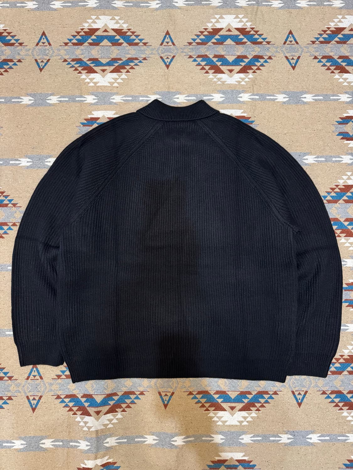 [XL] 슈프림 스몰 박스 폴로 스웨터 블랙 - 25FW 상품이미지4