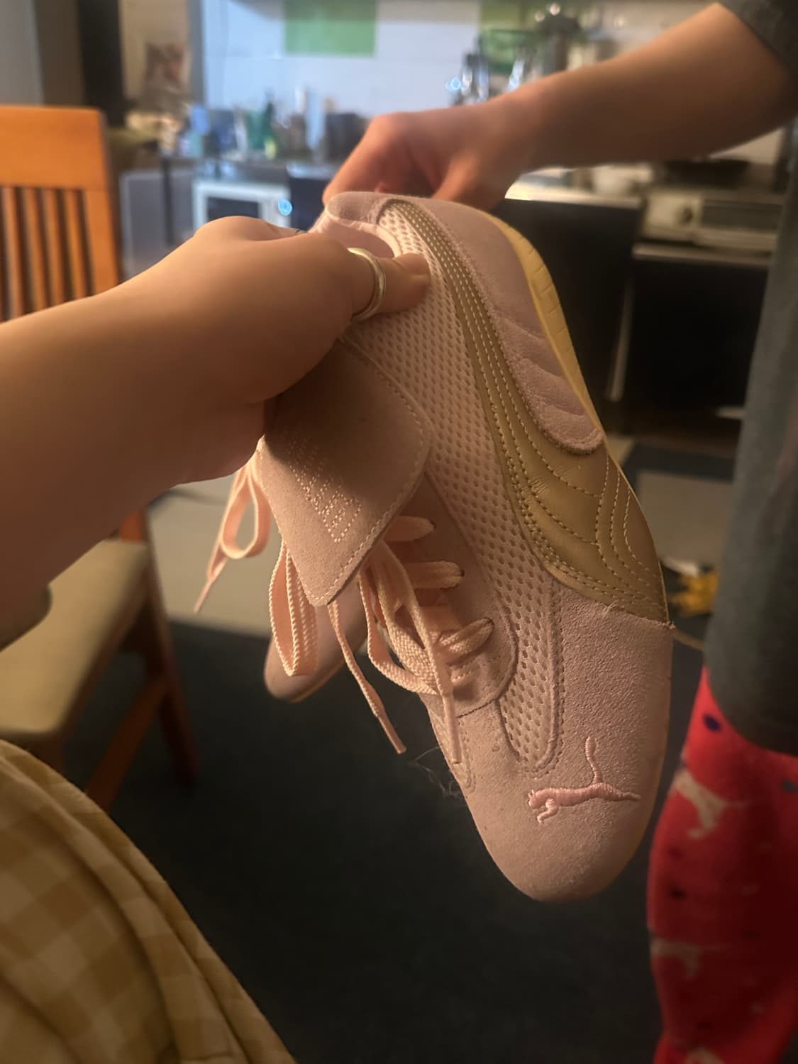 오픈와이와이 퓨마 스피드캣 콜라보 핑크 245 상품이미지1