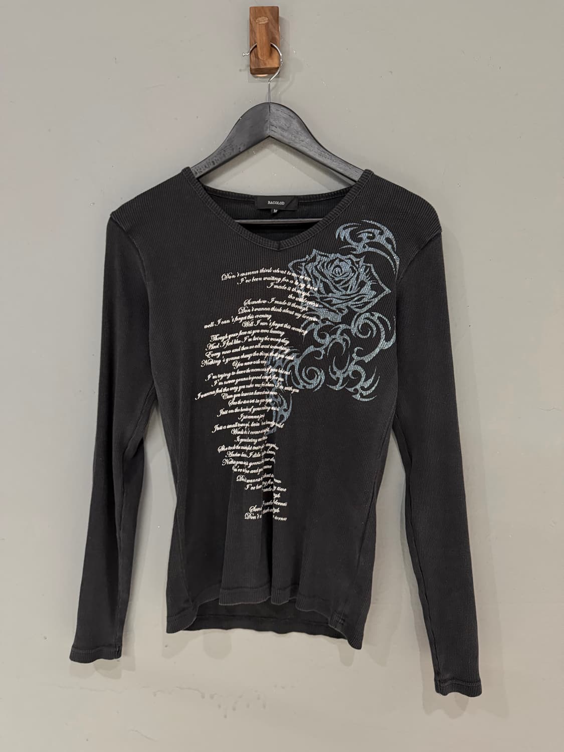 punk lettering detail long sleeve 상품이미지5