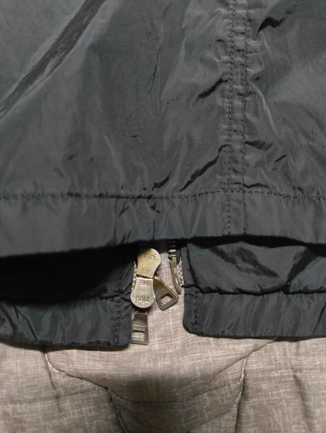 프라다 투웨이 나일론 블랙 후드 자켓 xl 상품이미지6