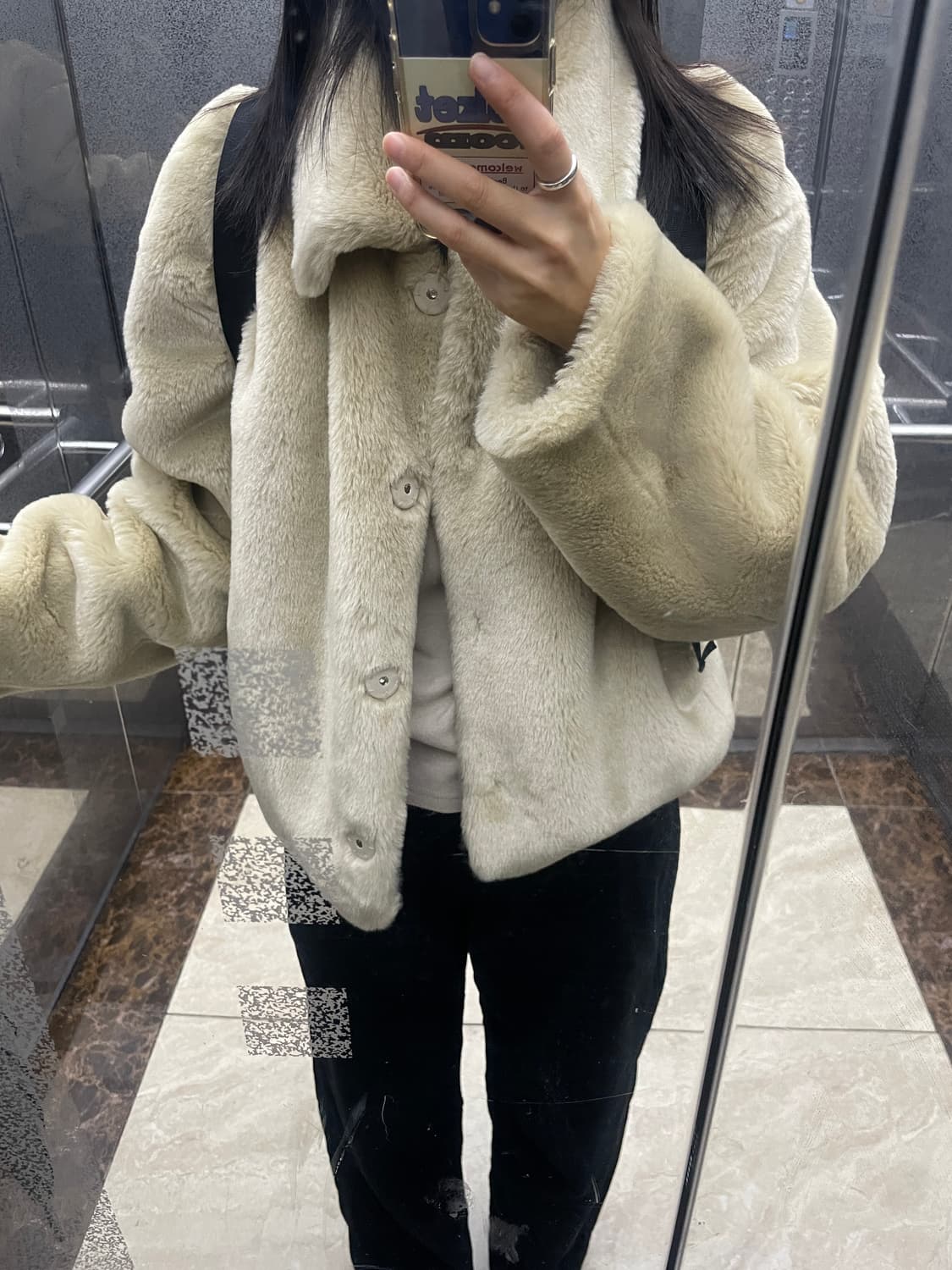 Current  커렌트 퍼자켓 상품이미지4