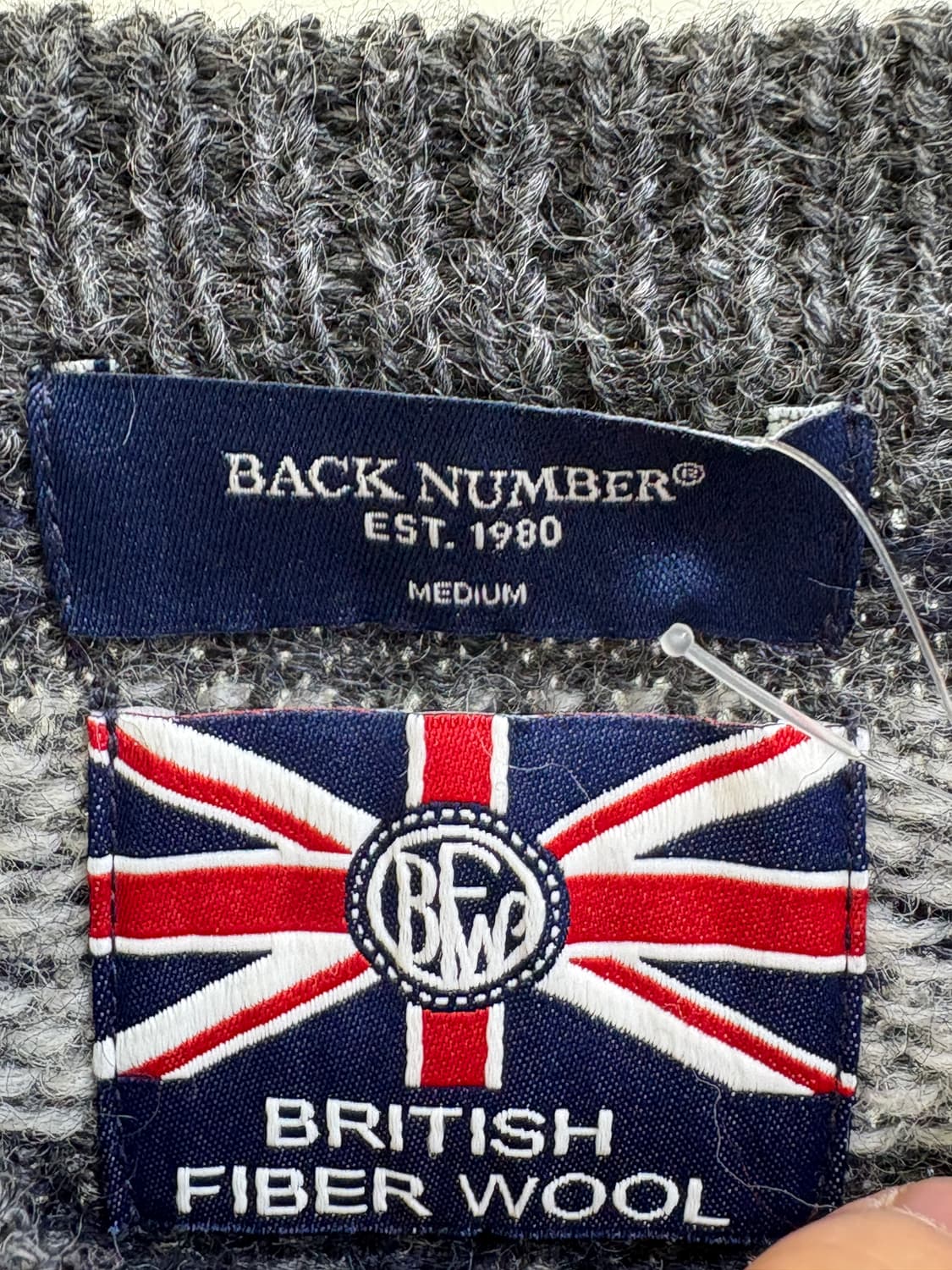 BACK NUMBER 니트 상품이미지6