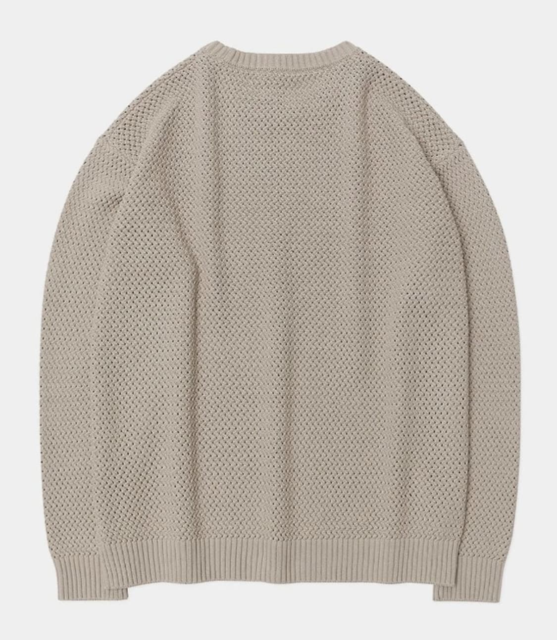 (새제품) 소신 퓨어 코튼 니트 베이지 L 상품이미지2