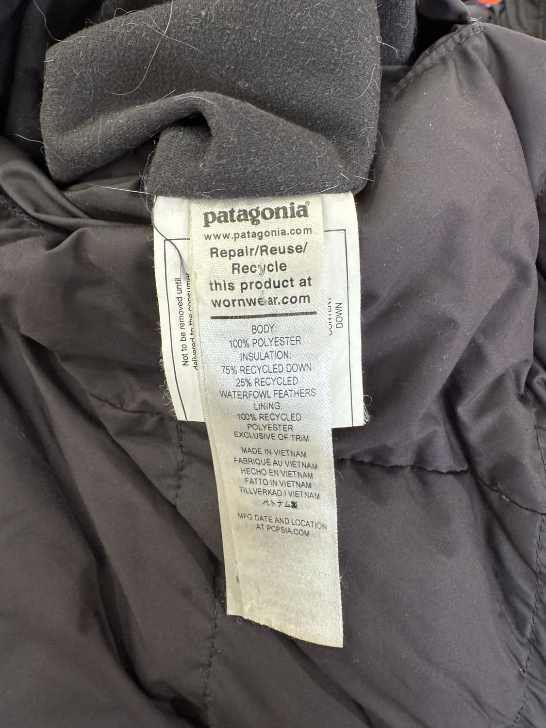 파타고니아 리버시블 사일런트 다운 자켓 상품이미지7