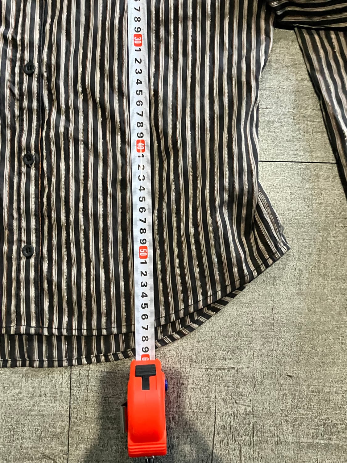 일본빈티지 하구미모리걸 달천깔페어리 글리터블라우스 상품이미지4