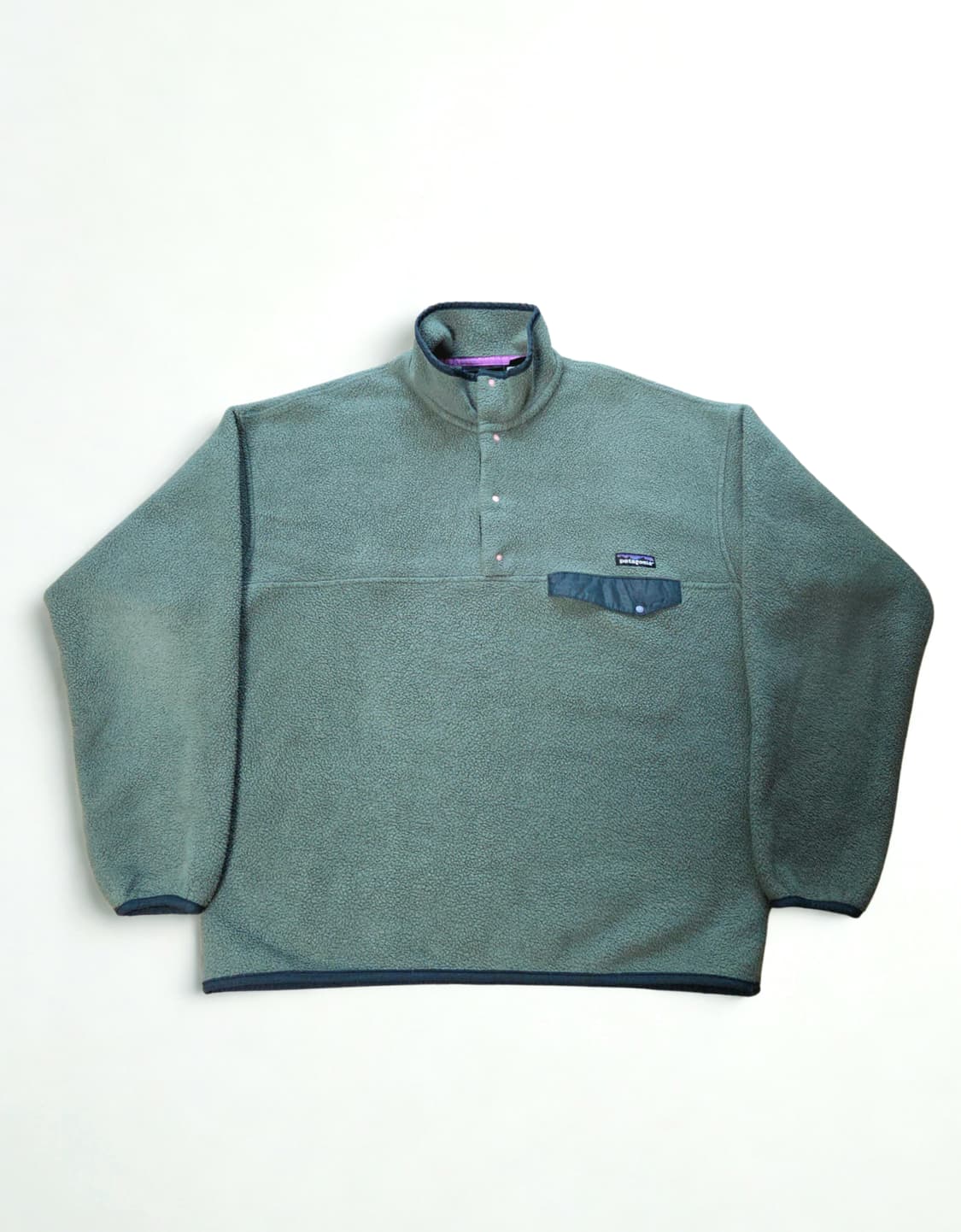 (L)파타고니아Usa 그린 민트 눈없는산(Nosnow) 신칠라 플리스 상품이미지1