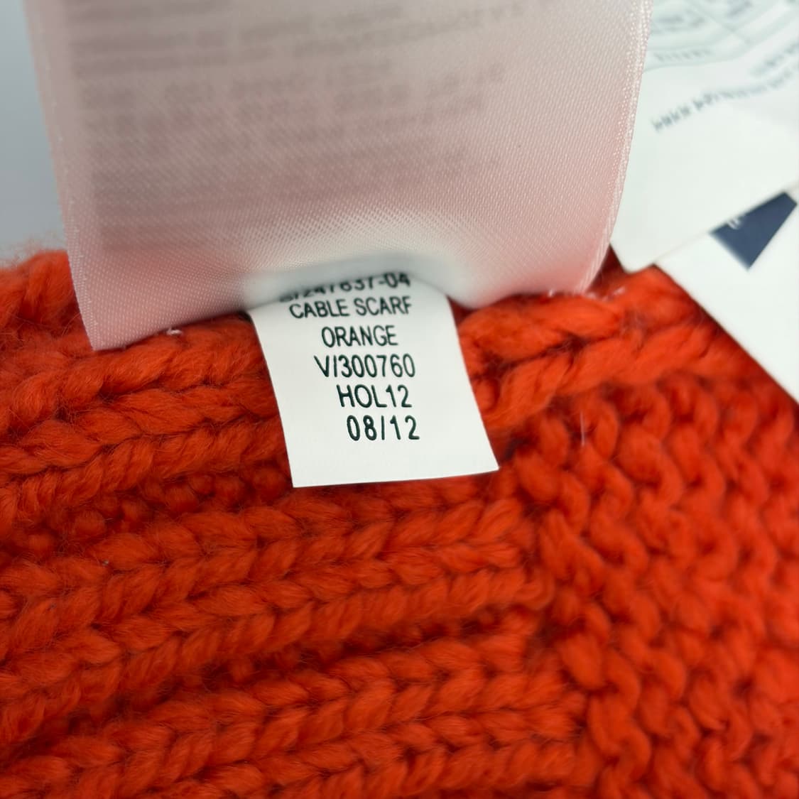 데드스탁 갭 gap 꽈배기 머플러 목도리 상품이미지4