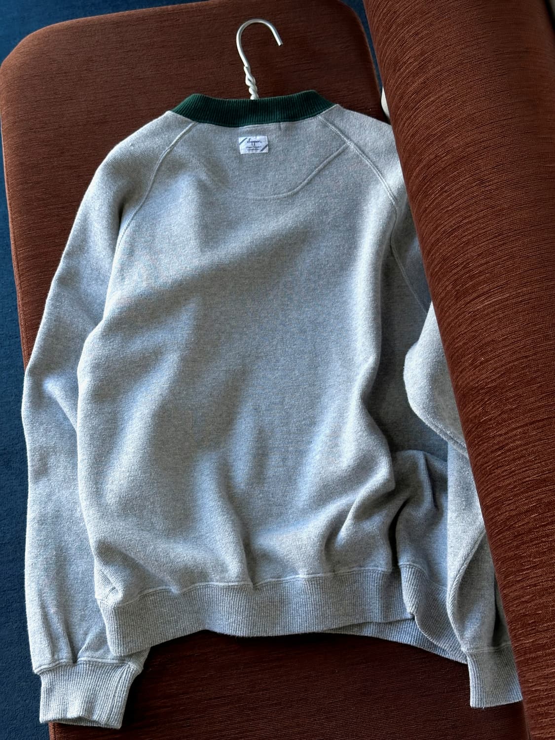 Fake layered design wide sweat P/O 상품이미지10