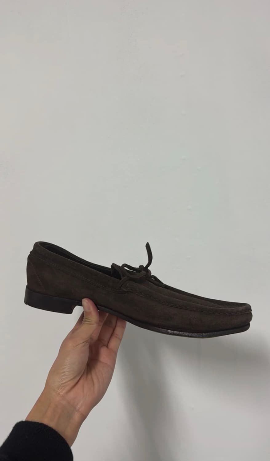 2000s 프라다 스웨이드 로퍼 (275 사이즈) 상품이미지2