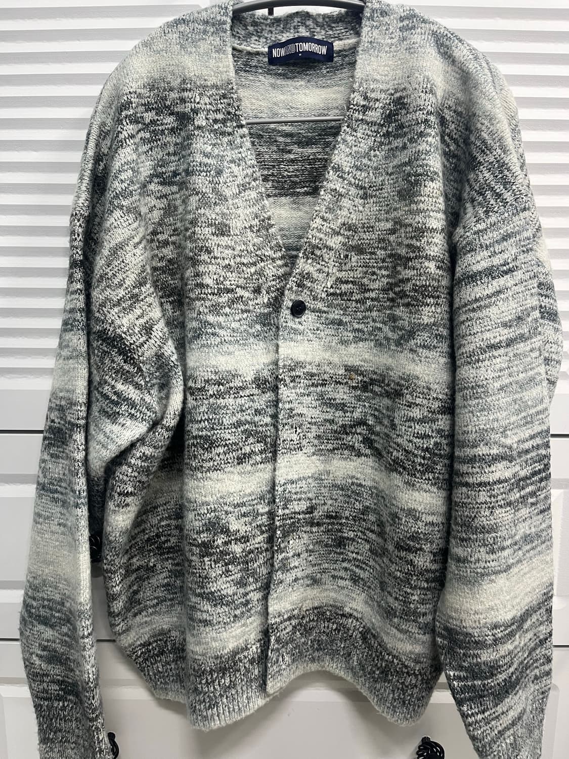 나우앤투모로우 모헤어 니트 가디건 상품이미지1