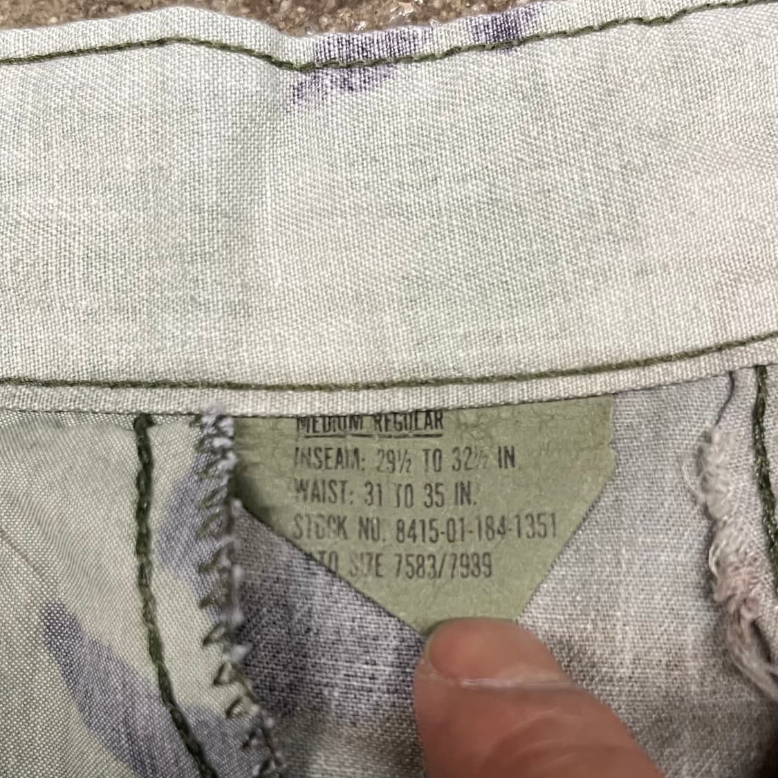 미군 우드랜드 BDU  컷오프 쇼츠 (~34”) 상품이미지6