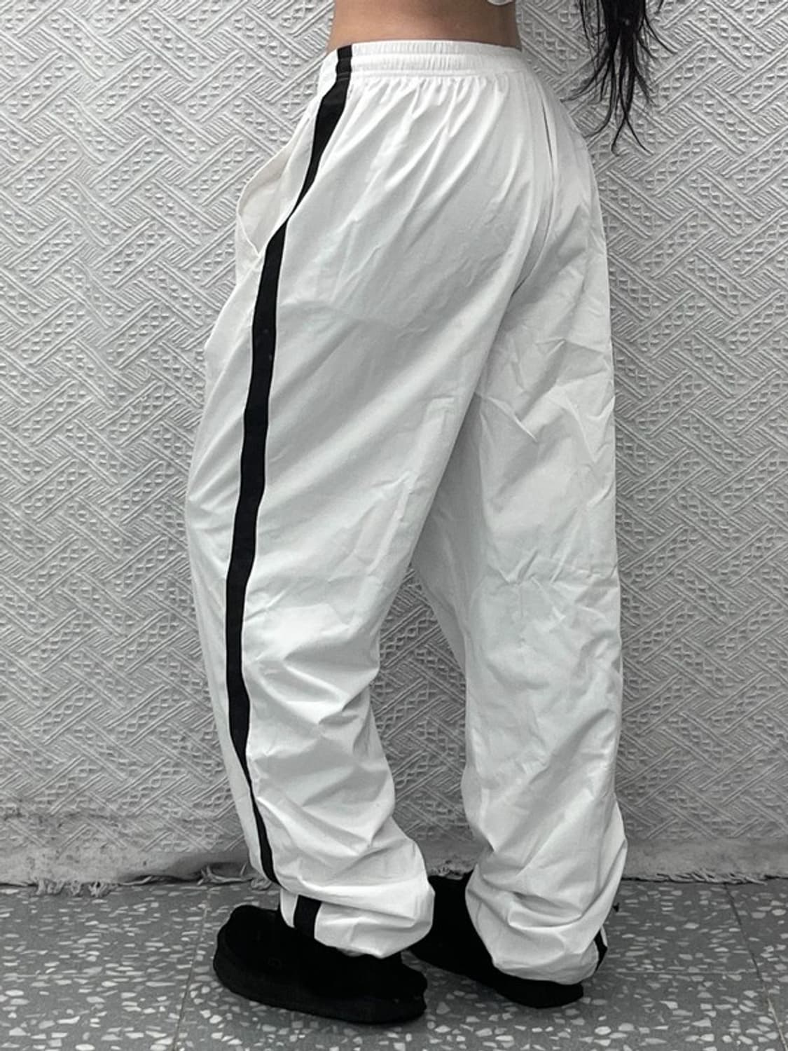 나이키 빈티지 레트로 00's 라인 바람막이 트랙팬츠 XL C09719 상품이미지2