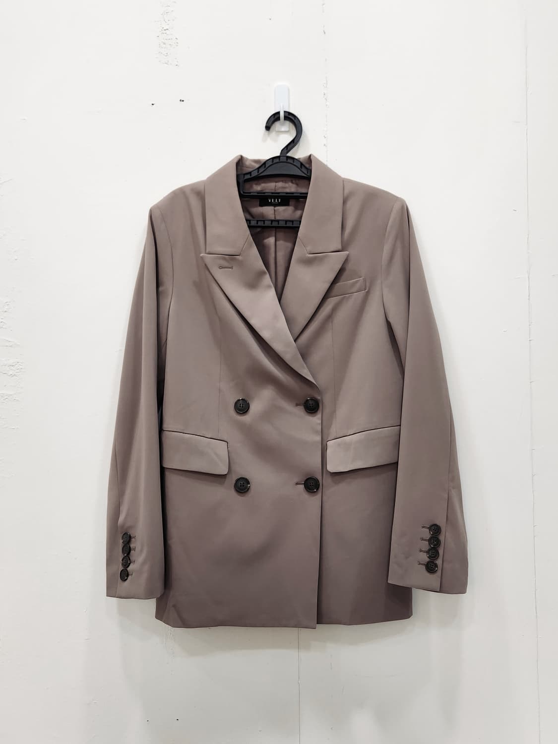 [S] 임블리 브라운 더블버튼 자켓 S사이즈 상품이미지1