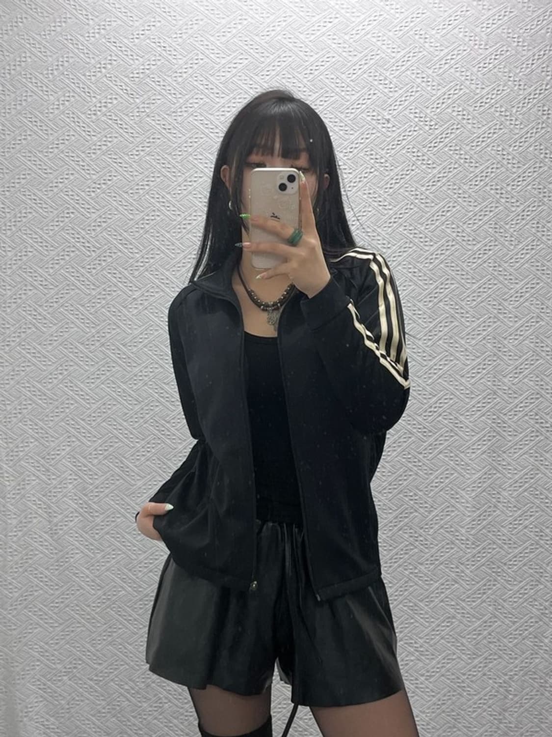 아디다스 마샬아츠 올드스쿨 빈티지 져지 집업 XS C09261 상품이미지1