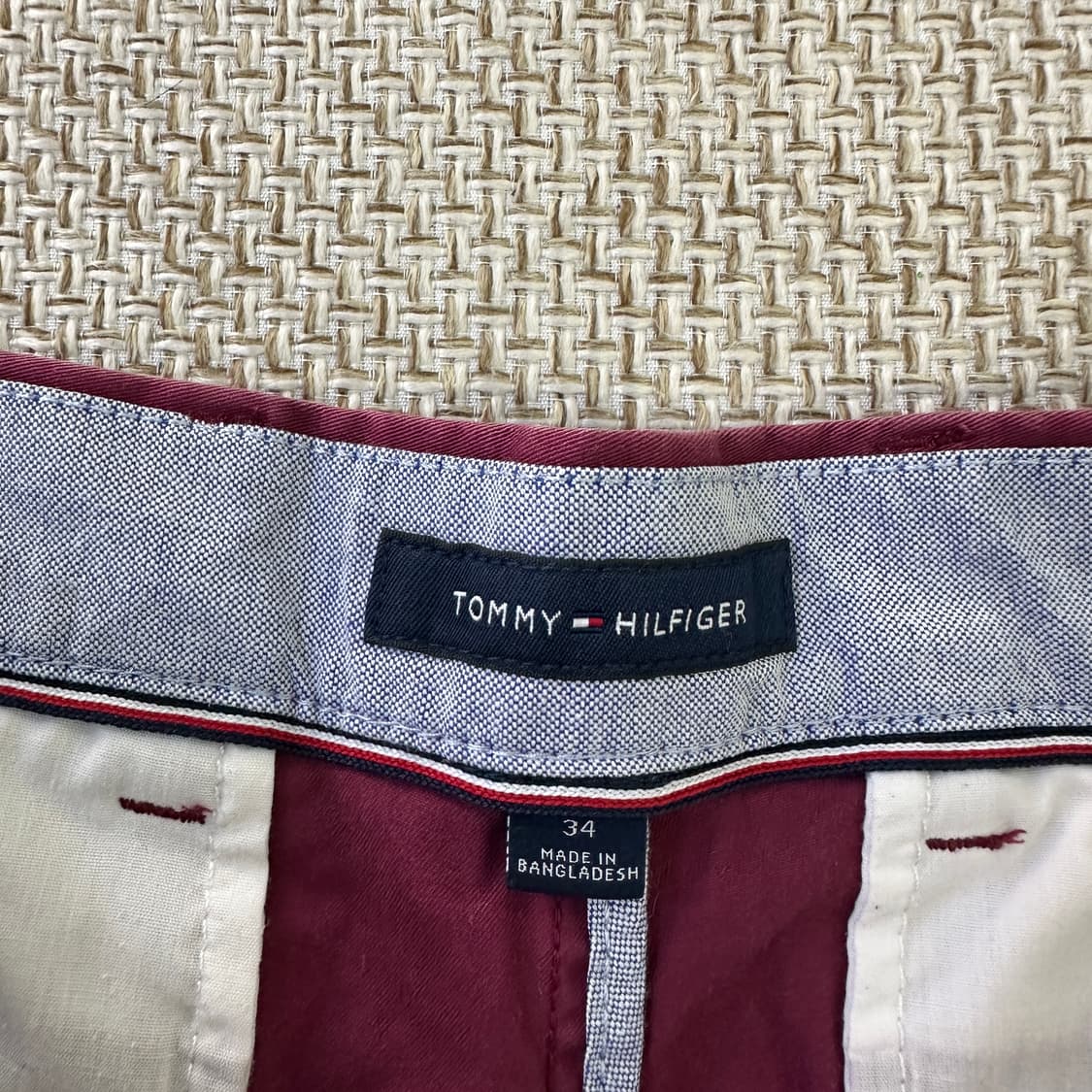 34 타미힐피거 클래식 핏 치노 반바지 0421D 상품이미지2