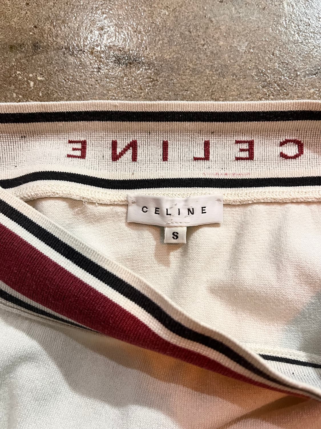 Celine 셀린 코튼 니트 미니스커트 상품이미지5