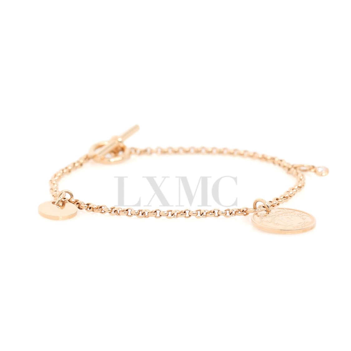 에르메스 코인 로즈골드 팔찌 Hermès Ex-Libris 브레이슬릿 H 상품이미지3