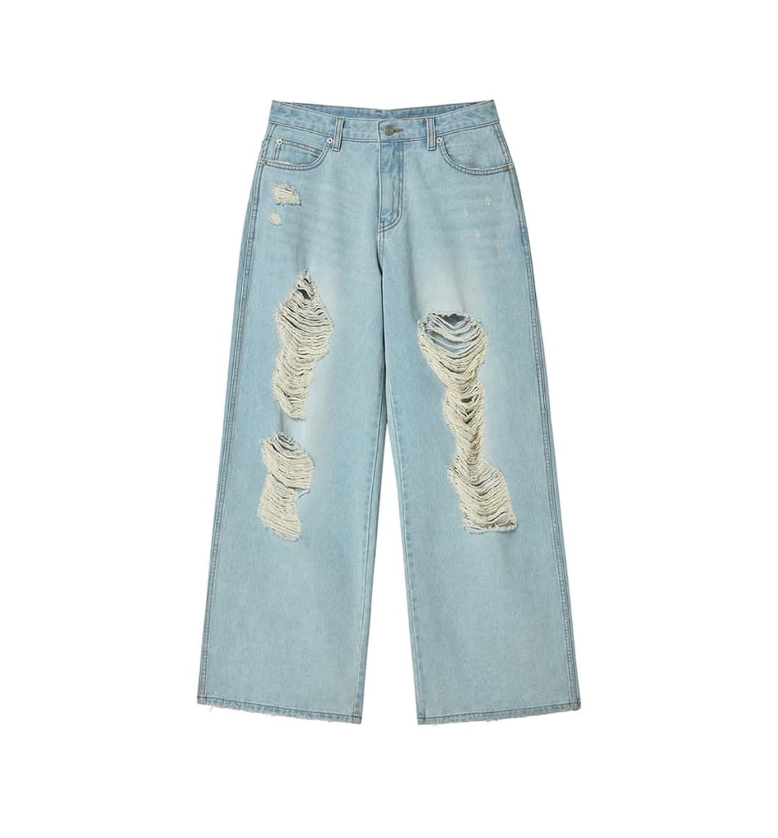 파이시스 X Geunghee Destroyed Denim Pants s 상품이미지1