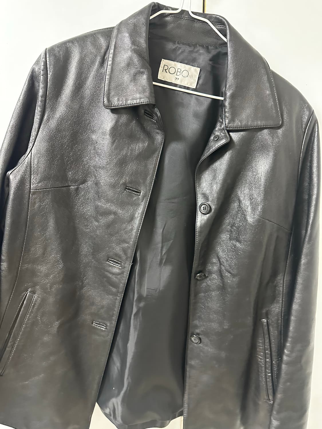 로보 가죽 재킷 상품이미지1