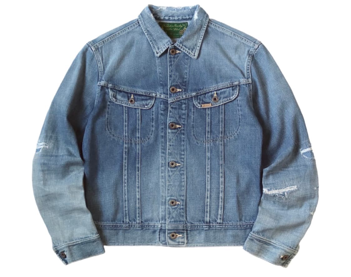 캐피탈 밥 말리 데님 자켓 42사이즈 상품이미지2