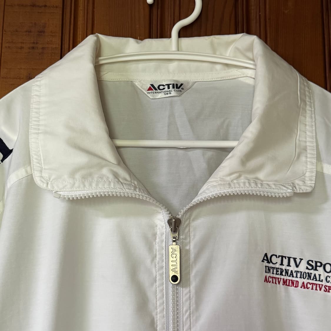 코오롱 액티브 activ 8090 빈티지 화이트 트레이닝 세트 105 상품이미지3