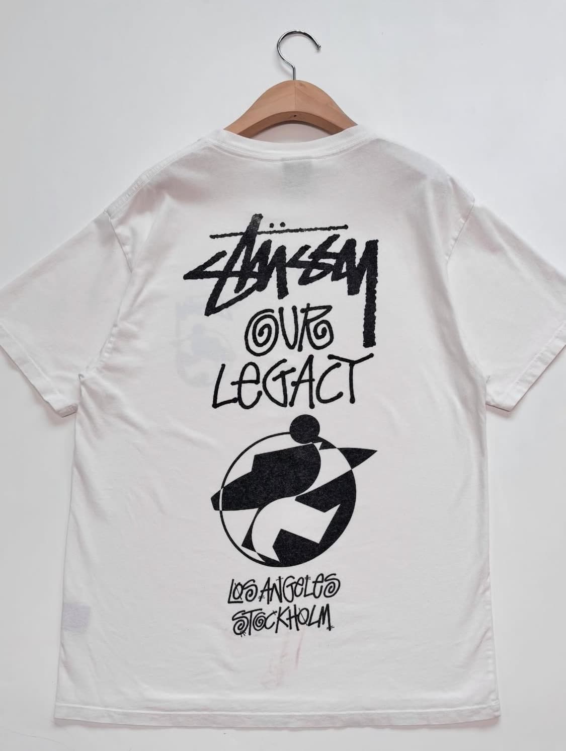 Stussy X Ourlegacy 스투시 X 아워레가시 화이트 티셔츠 상품이미지1