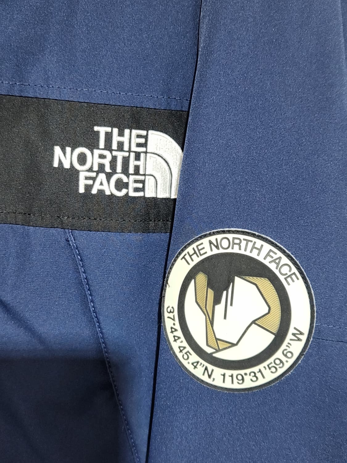 (XL) 노스페이스 거위털 패딩점퍼 네이비 구스다운 후드자켓  상품이미지5