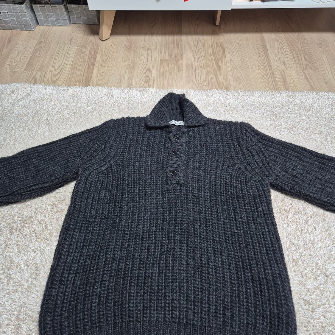 아워레가시 빅피케 블랙 46사이즈(미사용) 상품이미지3