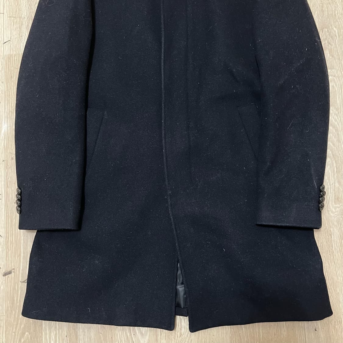 앤드지 남성 클래식 모직 싱글 코트 XL/105  상품이미지3