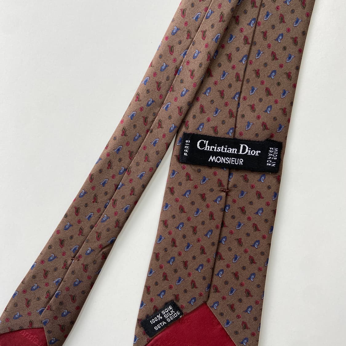 크리스찬 디올(Dior) 명품 정품넥타이 7.3cm 상품이미지5