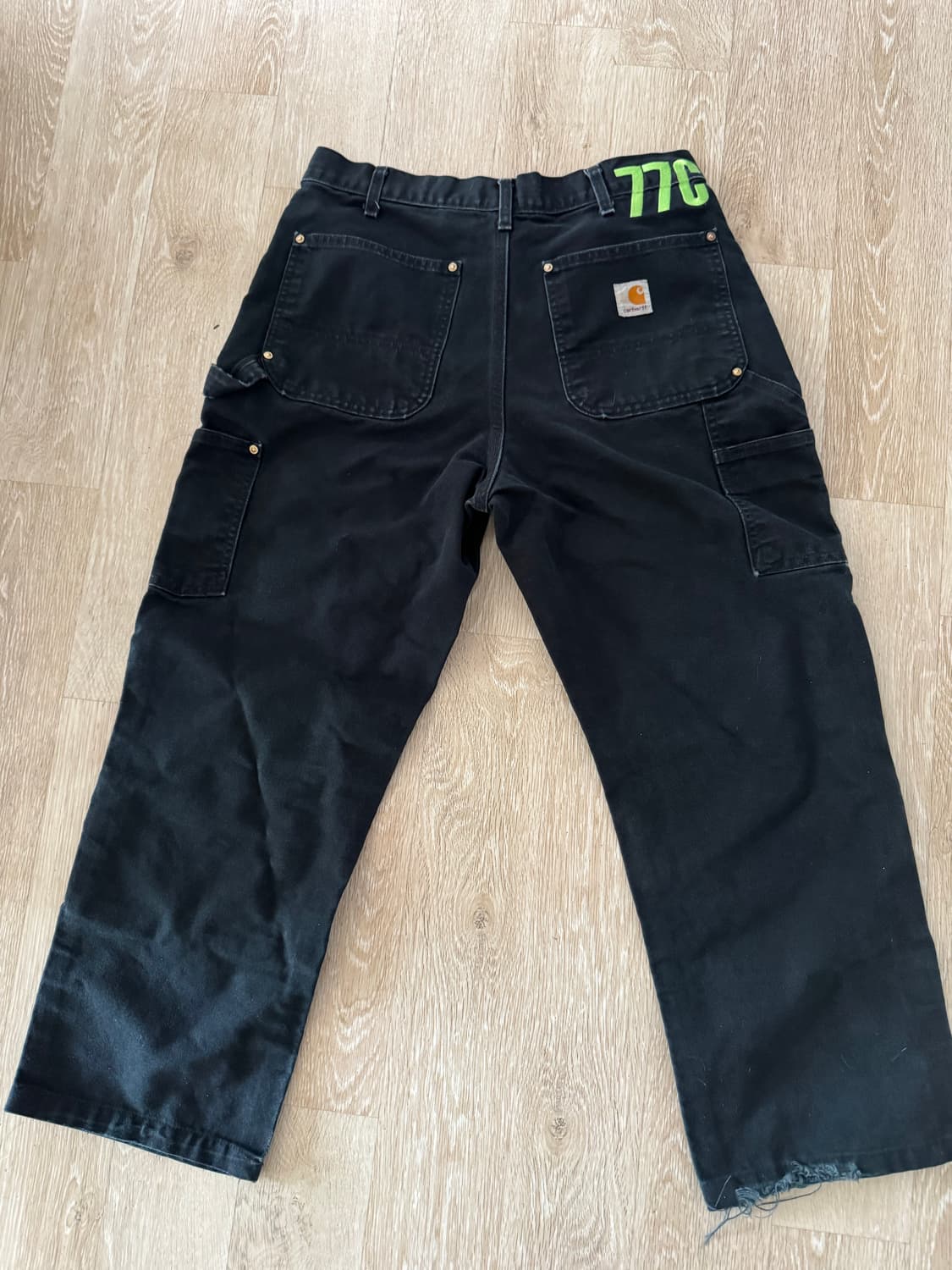 칼하트 더블니 블랙 상품이미지2