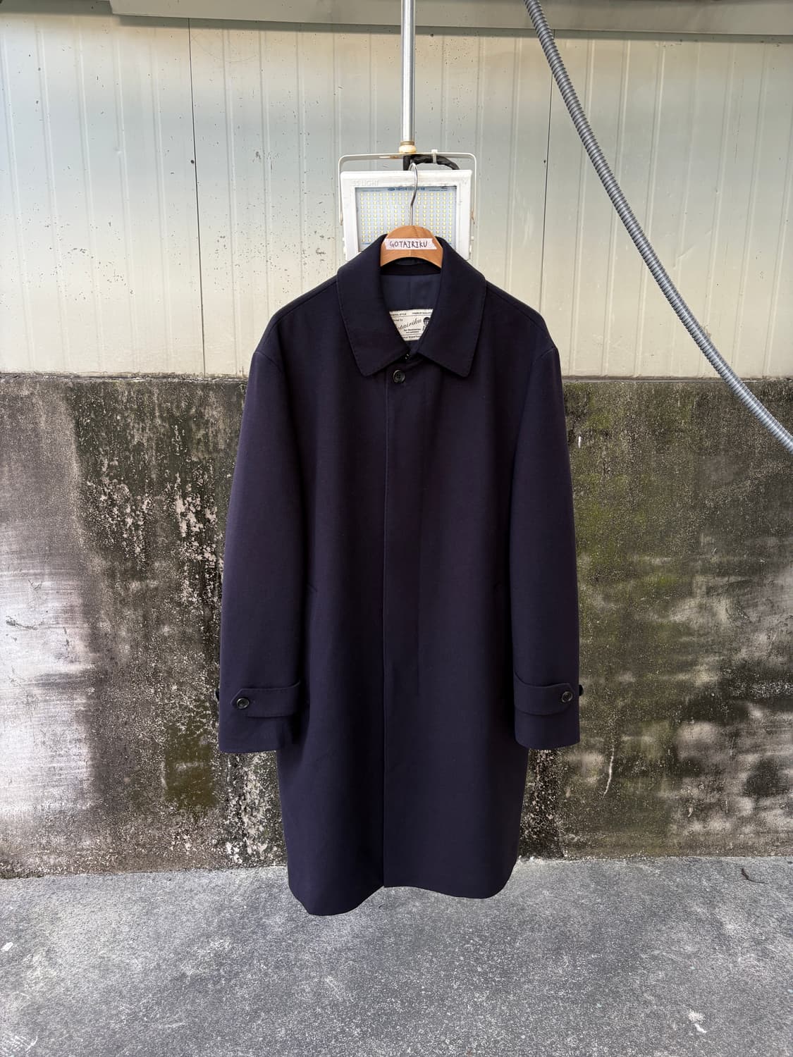 Tailored by Gotairiku 고타이리쿠 싱글 발마칸 코트 상품이미지1